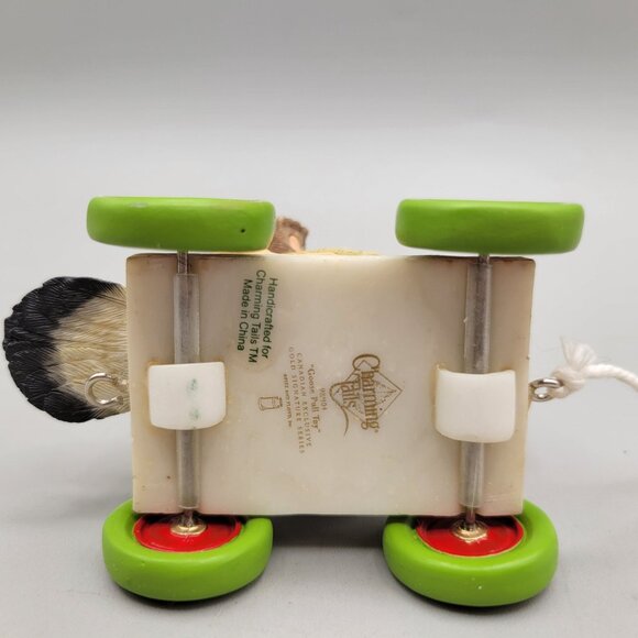 Charming Tails Goose Pull Toy Figurine Canadian Exclusive Gold Signature Series - Picture 6 of 8